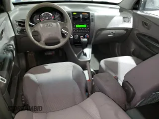 2007 Hyundai Tucson GLS with VIN KM8JM12B27U586678, listed as a Copart auction lot 76318234 with 135,542 mi miles and Salvage Title. Bid and sale history available at carsss.com. Image 8.
