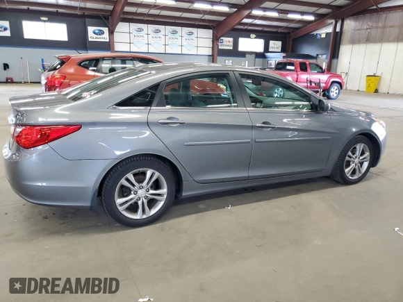 2013 Hyundai Sonata GLS z VIN 5NPEB4AC8DH659615, wystawiony jako Copart lot #55651985 z przebiegiem 81 532 mil mil oraz Szkoda całkowita • Salvage title. Historia ofert i sprzedaży dostępna na DreamBid. Obrazek 3.