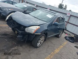 2012 Nissan Rogue S with VIN JN8AS5MT2CW298539, listed as a IAAI auction lot 41536602 with 190,000 mi miles. Bid and sale history available at carsss.com. Image 2.