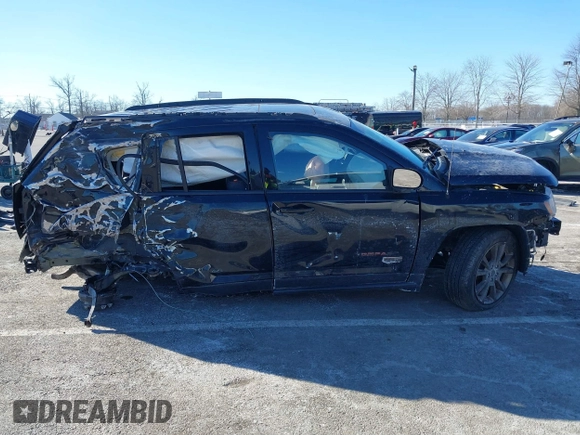 2017 Jeep Compass Sport with VIN 1C4NJCBBXHD186444, listed as a IAAI auction lot 41426740 with 74,185 mi miles and . Bid and sale history available at carsss.com. Image 13.