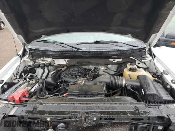 2013 Ford F-150 XL with VIN 1FTMF1CM8DKF92567, listed as a Copart auction lot 59965535 with 133,266 mi miles and Salvage title. Bid and sale history available at DreamBid. Image 11.