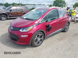 2020 Chevrolet Bolt EV Premier with VIN 1G1FZ6S03L4128822, listed as a IAAI auction lot 42708559 with 38,411 mi miles and . Bid and sale history available at DreamBid. Image 19.