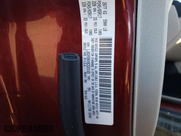 2009 Jeep Grand Cherokee Limited with VIN 1J8GR58KX9C523165, listed as a Copart auction lot 89075645 with 200,870 mi miles and Salvage title. Bid and sale history available at DreamBid. Image 15.