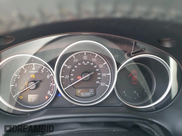 2016 Mazda CX-5 Grand Touring with VIN JM3KE4DY6G0857197, listed as a Copart auction lot 44500955 with 76,088 mi miles and Salvage Title. Bid and sale history available at DreamBid. Image 9.