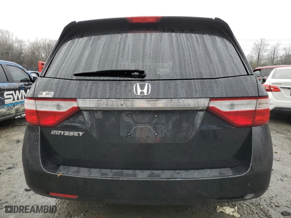2012 Honda Odyssey EX with VIN 5FNRL5H49CB071125, listed as a Copart auction lot 84075064 with 217,955 mi miles and Clean Title. Bid and sale history available at carsss.com. Image 6.