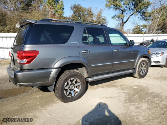 2006 Toyota Sequoia Limited with VIN 5TDBT48AX6S258746, listed as a Copart auction lot 43743425 with 238,821 mi miles and Salvage Title. Bid and sale history available at carsss.com. Image 3.