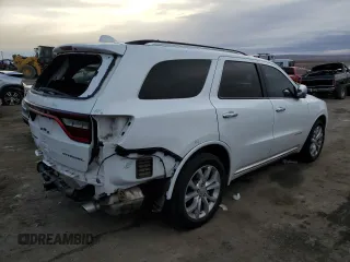 2018 Dodge Durango Citadel with VIN 1C4RDJEG6JC176929, listed as a Copart auction lot 85669654 with 78,373 mi miles and Salvage title. Bid and sale history available at DreamBid. Image 3.