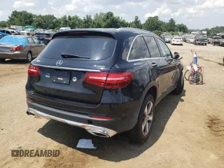 2019 Mercedes-Benz GLC with VIN WDC0G4KBXKV165801, listed as a Copart auction lot 50398422 with 0 mi miles. Bid and sale history available at carsss.com. Image 4.