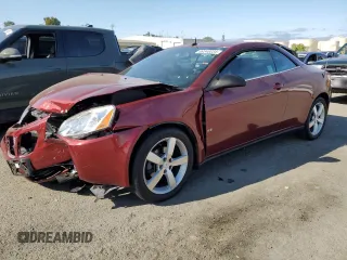 2008 Pontiac G6 GT with VIN 1G2ZH36N484248538, listed as a Copart auction lot 69340034 with 105,809 mi miles and Salvage Title. Bid and sale history available at carsss.com. Image 1.