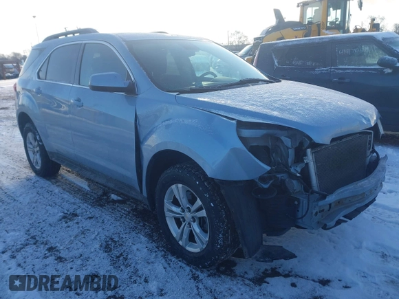 2014 Chevrolet Equinox LT z VIN 2GNALBEK3E6163202, wystawiony jako IAAI lot #41398792 z przebiegiem 133 050 mil mil oraz . Historia ofert i sprzedaży dostępna na DreamBid. Obrazek 1.