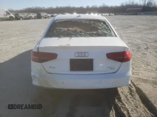 2015 Audi A4 Premium Plus with VIN WAUFFAFLXFN002394, listed as a Copart auction lot 47485925 with 0 mi miles and Salvage Title. Bid and sale history available at carsss.com. Image 6.
