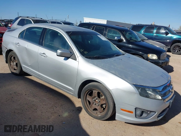 2010 Ford Fusion SE with VIN 3FAHP0HA0AR238417, listed as a IAAI auction lot 41994047 with 173,421 mi miles. Bid and sale history available at carsss.com. Image 1.