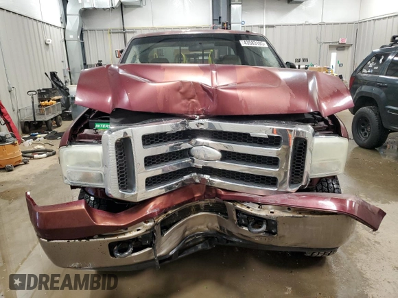 2005 Ford F-350 XL z VIN 1FTWW31P35EA44039, wystawiony jako Copart lot #43583105 z przebiegiem Nie podano mil oraz Czysty tytuł • Clean title. Historia ofert i sprzedaży dostępna na DreamBid. Obrazek 5.