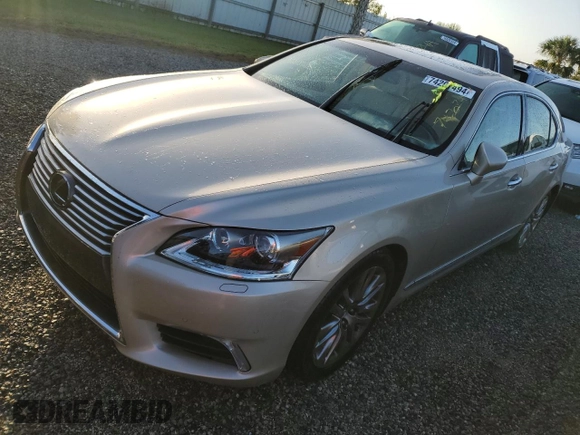 2017 Lexus LS with VIN JTHBL5EF5H5145462, listed as a Copart auction lot 74207494 with 0 mi miles and Salvage Title. Bid and sale history available at carsss.com. Image 1.