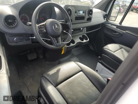 2021 Mercedes-Benz Sprinter Cargo Cargo with VIN W1Y40BHY2MT064354, listed as a Copart auction lot 59735044 with 55,248 mi miles and Salvage Title. Bid and sale history available at DreamBid. Image 8.