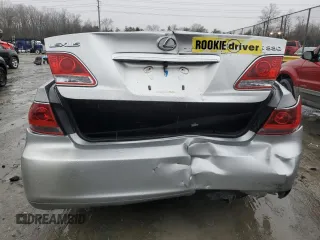 2005 Lexus ES 330 with VIN JTHBA30G455093490, listed as a Copart auction lot 44203855 with 137,264 mi miles and Salvage Title. Bid and sale history available at carsss.com. Image 6.