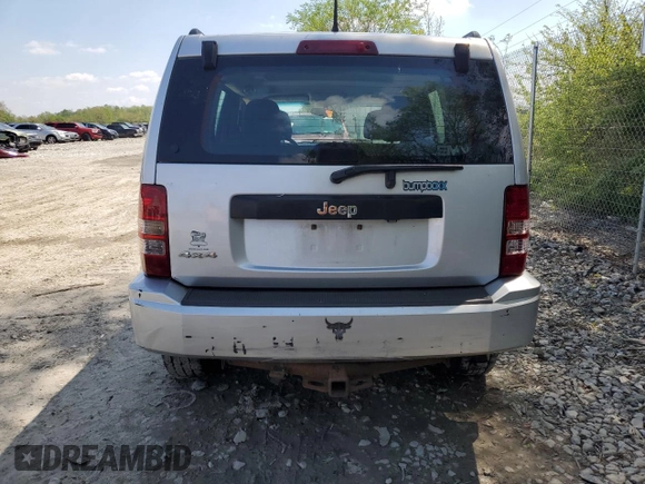2011 Jeep Liberty Sport with VIN 1J4PN2GK8BW502140, listed as a Copart auction lot 55482315 with 187,002 mi miles and Clean Title. Bid and sale history available at DreamBid. Image 6.