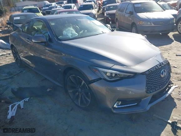 2017 Infiniti Q60 3.0t Premium with VIN JN1EV7EK0HM362654, listed as a IAAI auction lot 41280681 with NaN miles. Bid and sale history available at carsss.com. Image 1.