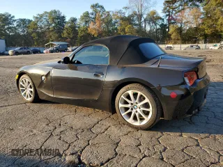 2007 BMW Z4 3.0i with VIN 4USBU33557LW60768, listed as a Copart auction lot 80969384 with 64,779 mi miles and Salvage Title. Bid and sale history available at carsss.com. Image 2.