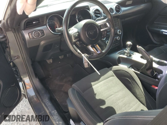 2017 Ford Mustang EcoBoost with VIN 1FA6P8TH8H5302842, listed as a Copart auction lot 62352795 with 107,165 mi miles and Salvage title. Bid and sale history available at DreamBid. Image 8.
