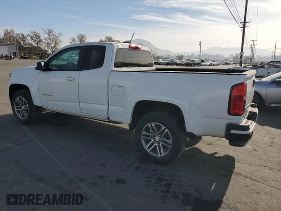 2021 Chevrolet Colorado 2WD Work Truck with VIN 1GCHSBEA5M1253048, listed as a Copart auction lot 87264394 with 23,472 mi miles and Clean title. Bid and sale history available at DreamBid. Image 2.