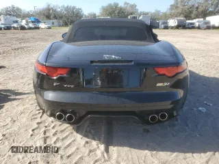 2017 Jaguar F-Type R with VIN SAJWJ6HL7HMK40161, listed as a Copart auction lot 73272424 with Not Provided miles and Salvage Title. Bid and sale history available at DreamBid. Image 6.