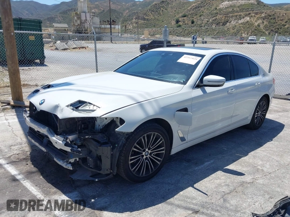 2019 BMW 5 Series 530e with VIN WBAJA9C53KB391999, listed as a IAAI auction lot 42311824 with 79,196 mi miles and . Bid and sale history available at DreamBid. Image 20.