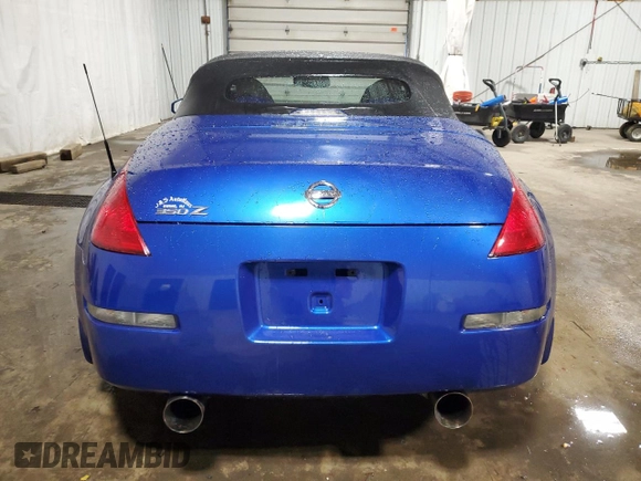 2004 Nissan 350Z Enthusiast z VIN JN1AZ36A34T006197, wystawiony jako Copart lot #44373895 z przebiegiem 108 793 mil mil oraz Szkoda całkowita • Salvage title. Historia ofert i sprzedaży dostępna na DreamBid. Obrazek 6.