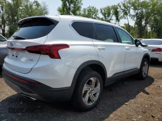 2022 Hyundai Santa Fe SE with VIN 5NMS1DAJ6NH386967, listed as a Copart auction lot 62485124 with 27,442 mi miles and Salvage Title. Bid and sale history available at DreamBid. Image 3.