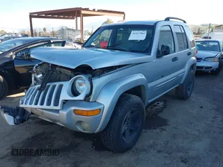 2002 Jeep Liberty Limited with VIN 1J8GL58K02W296204, listed as a IAAI auction lot 41527961 with 195,837 mi miles and . Bid and sale history available at carsss.com. Image 2.