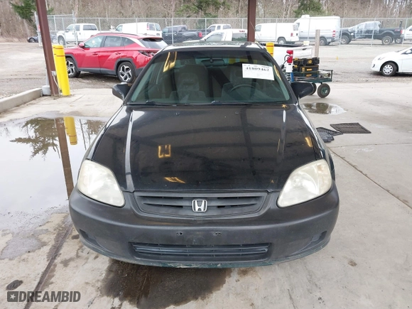 2000 Honda Civic EX with VIN 1HGEJ814XYL131063, listed as a IAAI auction lot 41809462 with 187,270 mi miles. Bid and sale history available at carsss.com. Image 12.
