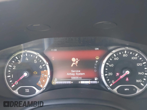 2020 Jeep Renegade Latitude with VIN ZACNJABB8LPL31928, listed as a IAAI auction lot 42478300 with 56,835 mi miles and . Bid and sale history available at DreamBid. Image 7.