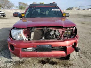 2005 Toyota Tacoma PreRunner with VIN 5TETU62N25Z045378, listed as a Copart auction lot 45417655 with 178,711 mi miles and Salvage title. Bid and sale history available at DreamBid. Image 5.
