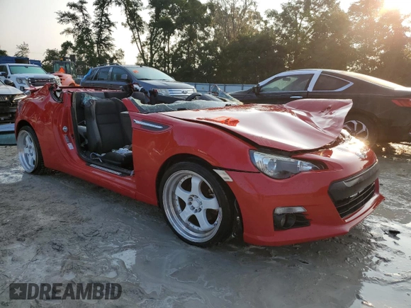 2014 Subaru BRZ Limited with VIN JF1ZCAC18E9601075, listed as a Copart auction lot 68123794 with 0 mi miles and Salvage Title. Bid and sale history available at carsss.com. Image 4.