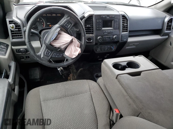 2018 Ford F-150 XL with VIN 1FTEW1C53JKC18828, listed as a Copart auction lot 50357415 with 128,689 mi miles and Salvage Title. Bid and sale history available at DreamBid. Image 8.