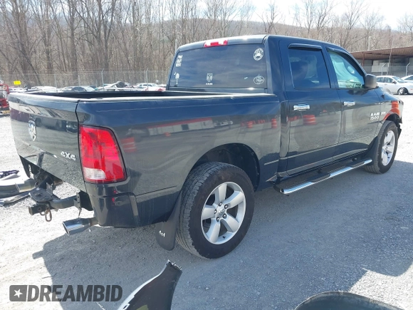 2014 Ram 1500 Express with VIN 3C6RR7KT2EG229142, listed as a IAAI auction lot 41824119 with 167,848 mi miles. Bid and sale history available at carsss.com. Image 4.