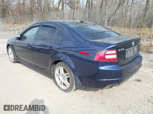 2008 Acura TL with VIN 19UUA662X8A047988, listed as a IAAI auction lot 42096923 with 157,650 mi miles. Bid and sale history available at carsss.com. Image 3.