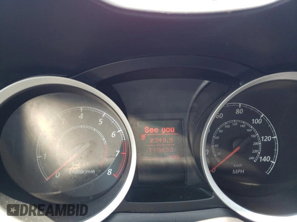 2014 Mitsubishi Lancer ES with VIN JA32U2FUXEU012819, listed as a Copart auction lot 60149755 with 119,493 mi miles and Clean title. Bid and sale history available at DreamBid. Image 9.