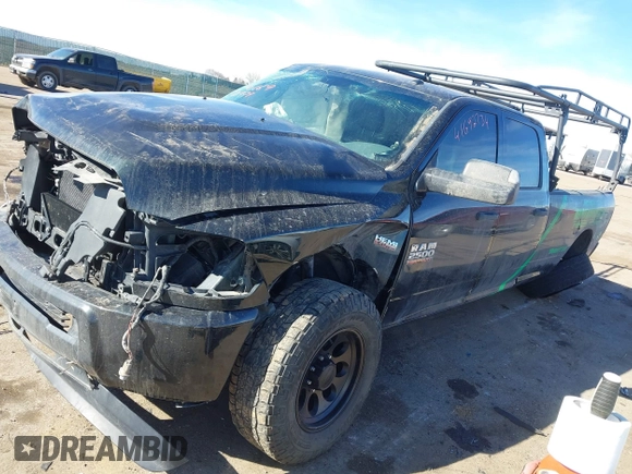 2016 Ram 2500 Tradesman with VIN 3C6UR5HJ2GG362507, listed as a IAAI auction lot 41692734 with 128,452 mi miles and . Bid and sale history available at DreamBid. Image 2.