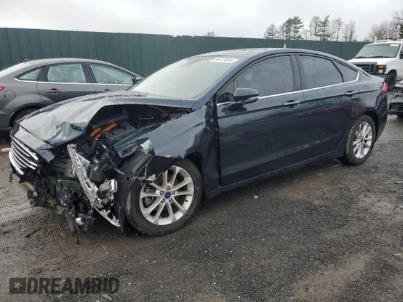 2020 Ford Fusion Hybrid SEL with VIN 3FA6P0MU0LR161753, listed as a Copart auction lot 84419834 with 79,764 mi miles and Salvage Title. Bid and sale history available at carsss.com. Image 1.