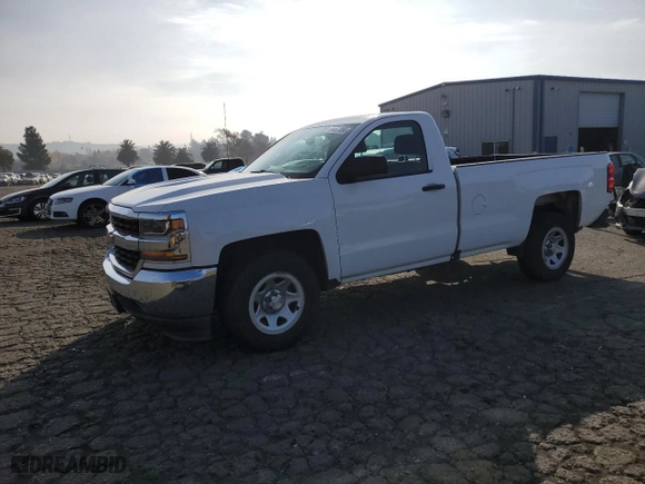 2018 Chevrolet Silverado 1500 Work Truck with VIN 1GCNCNEC6JZ906616, listed as a Copart auction lot 84467004 with 167,049 mi miles and Salvage Title. Bid and sale history available at carsss.com. Image 1.