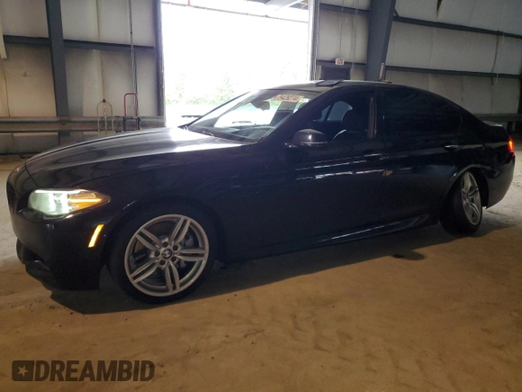 2015 BMW 5 Series 535d xDrive with VIN WBAFV3C51FD686441, listed as a Copart auction lot 79429274 with 67,193 mi miles and Salvage title. Bid and sale history available at DreamBid. Image 1.
