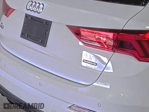 2023 Audi Q3 S line Premium with VIN WA1DECF38P1107608, listed as a IAAI auction lot 42731409 with 45,002 mi miles and . Bid and sale history available at DreamBid. Image 6.