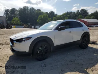 2024 Mazda CX-30 Premium Plus with VIN 3MVDMBEY1RM636015, listed as a Copart auction lot 61624555 with 15,949 mi miles and Salvage title. Bid and sale history available at DreamBid. Image 1.