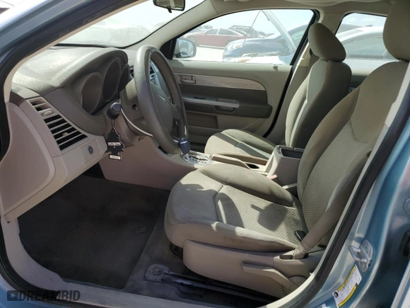 2009 Chrysler Sebring LX *Ltd Avail* with VIN 1C3LC46B99N536891, listed as a Copart auction lot 76175424 with 0 mi miles and Salvage Title. Bid and sale history available at carsss.com. Image 7.
