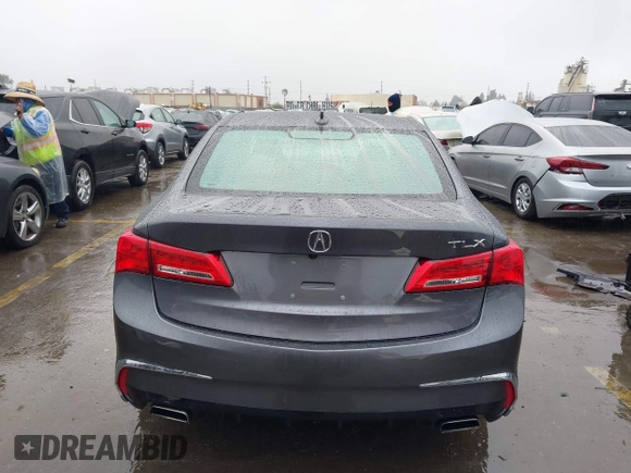 2020 Acura TLX w/Technology Pkg with VIN 19UUB2F42LA003192, listed as a IAAI auction lot 41482802 with 34,995 mi miles. Bid and sale history available at carsss.com. Image 16.