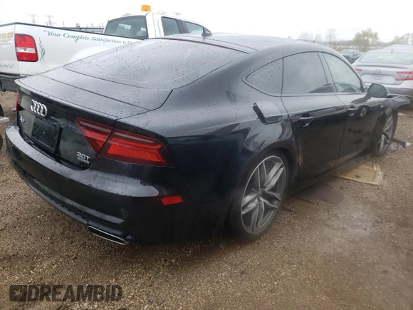 2016 Audi A7 3.0 Premium Plus with VIN WAUWGAFC3GN085424, listed as a Copart auction lot 50728183 with 62,725 mi miles. Bid and sale history available at carsss.com. Image 3.