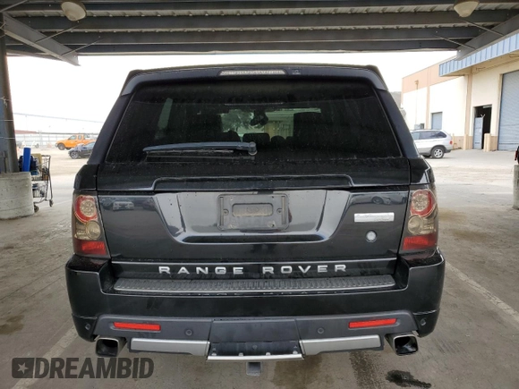 2011 Land Rover Range Rover Sport SC with VIN SALSP2E48BA702441, listed as a Copart auction lot 54228585 with 158,124 mi miles and Salvage Title. Bid and sale history available at carsss.com. Image 6.