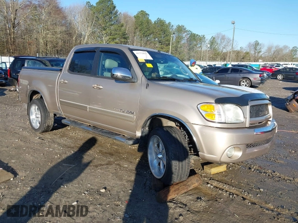 2004 Toyota Tundra SR5 with VIN 5TBET341X4S435475, listed as a IAAI auction lot 41772817 with 286,097 mi miles and . Bid and sale history available at DreamBid. Image 1.