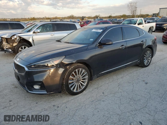 2017 Kia Cadenza Premium with VIN KNALC4J13H5069540, listed as a Copart auction lot 77086474 with 182,487 mi miles and Clean Title. Bid and sale history available at carsss.com. Image 1.